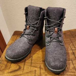 The North Face Gray Ballard Lace II Heathered Boot Women's Size 8